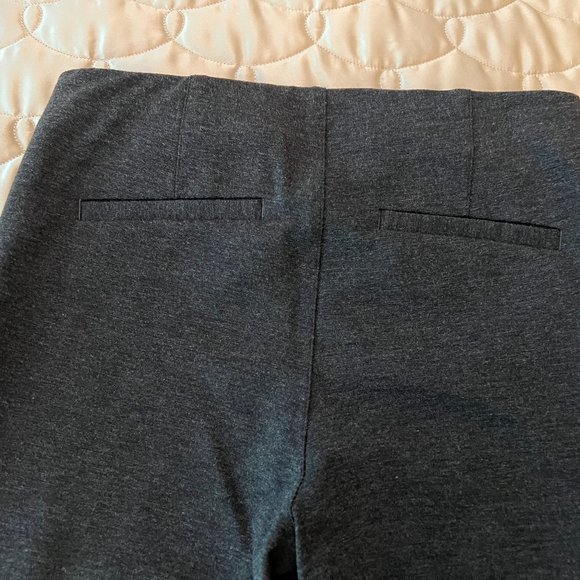 Ecru Charcoal Skinny Stretch Pants - Picture 9 of 9